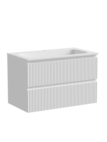 Тумба под раковину Sancos SNOB R SNR80W 79х44,5х50 настенная